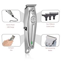 Kemei 1949 profesjonalna maszynka do włosów All Metal Men elektryczna maszynka do strzyżenia włosów 0mm Baldheaded T Blade Finish maszynka do strzyżenia 5